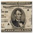 1929 (A-Boston) $5.00 Brown Seal FRBN VG (Fr#1850-A)